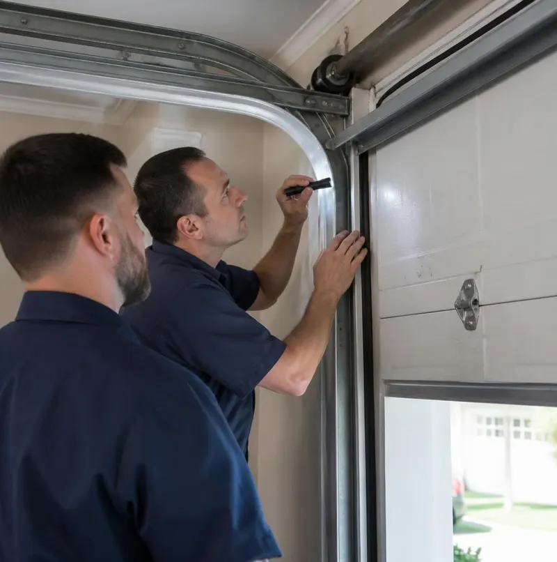 Off Track Door Repair in Kendall
